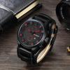 CURREN Men Quartz Watch Multifunction Date Wristwatch Vintage Military Sports Waterproof Male Watch Large Dial Fashion For Men