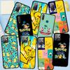 Phone Case for iPhone 17 16 15 Plus Xiaomi Poco F8 F7 X7 X6 M8 C85 C75 Redmi Note 14 12 11 13 Pro Max A4 14C 13C 15C Pokemon GO Pikachu Squirtle Cover