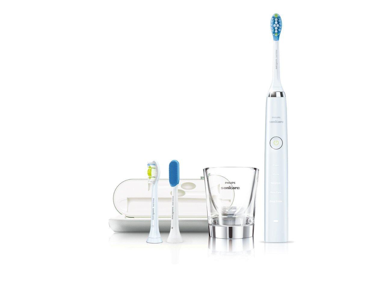 

Philips Electric Toothbrush Sonicare Diamond Clean Deep Clean Edition White [2016 Model] HX9314/08