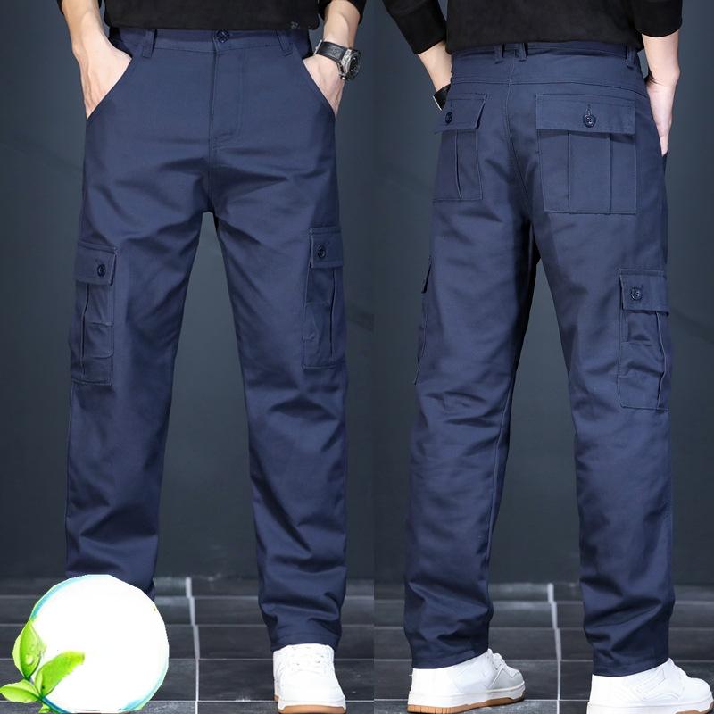Men's Cargo Pants Work Wear Outdoor Male Trousers Multipockets  Hiking Multi Pocket Sports Fashion Loose Pants