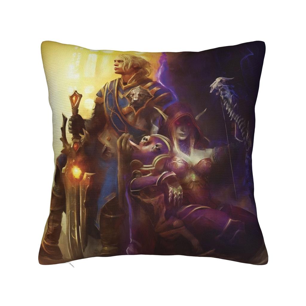 World of Warcraft Game  Pillow Case  Morden Pillow Cover Soft Pillowcases For Sofa Couch Bed Living Room