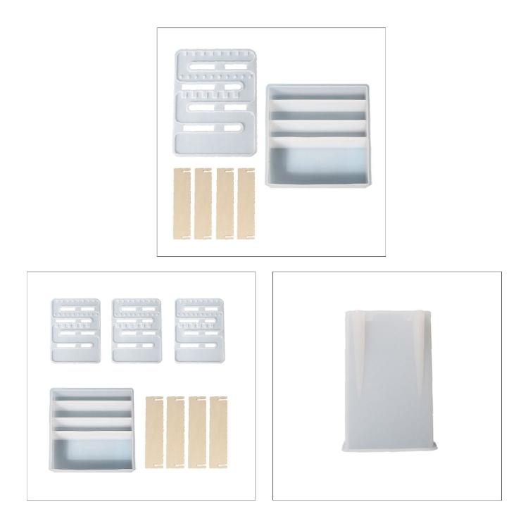 Display Stand Epoxy Molds Earring Storage Holder Resin Casting Mould for Jewelry