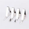 Stainless Steel Tablecloth Clips 4 Pack Triangle Windproof Table Cloth Holder Clips Durable Metal Table Cover Fasteners for Outdoor Indoor Use