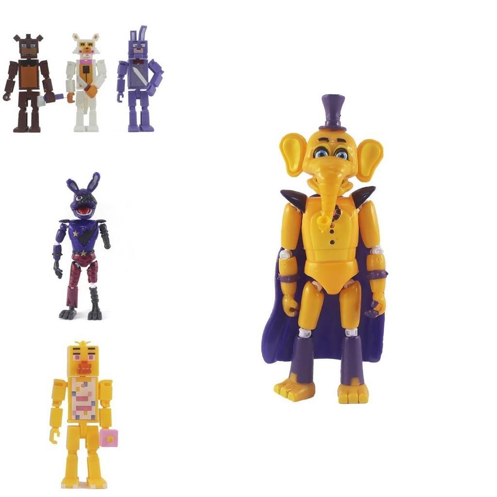 Five Nights At Freddy's Leuchtende Actionfiguren Set 6/8 Stück