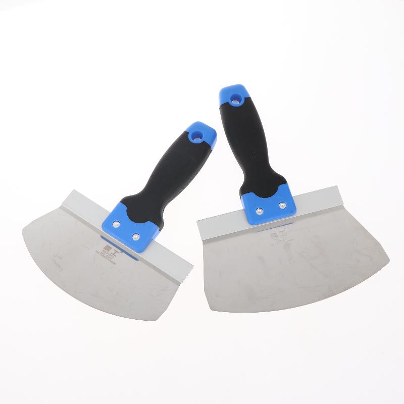 Stainless Steel Paint Scraper High Quality 4 Inch Putty Knife with Comfortable Grip Handle for Wallpaper Removal and Cleaning