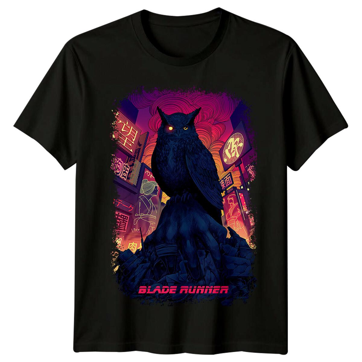 

Blade Runner (1982) Movie Poster Inspired 100% Cotton T-shirt Mens Tees Top Retro Tee Unisex Fans Gift 4XL