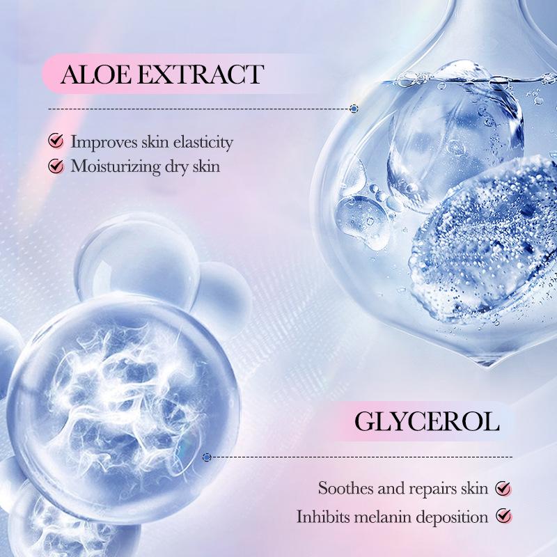 Maschera schiarente e anti-lentiggini alla niacinamide 30 g Maschera riparatrice e idratante