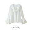 Jnleaog Spring New Arrival Women's Clothing Fashion Style French Fashion Design Laminated Decoration Shirt 3233679250