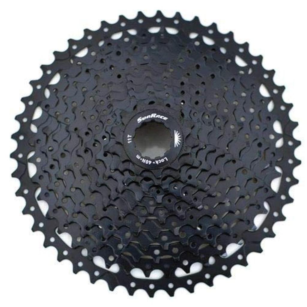 SunRace CSMS8 Wide Ratio Cassette 11 Black 11-46T, Speed, #XTE1381