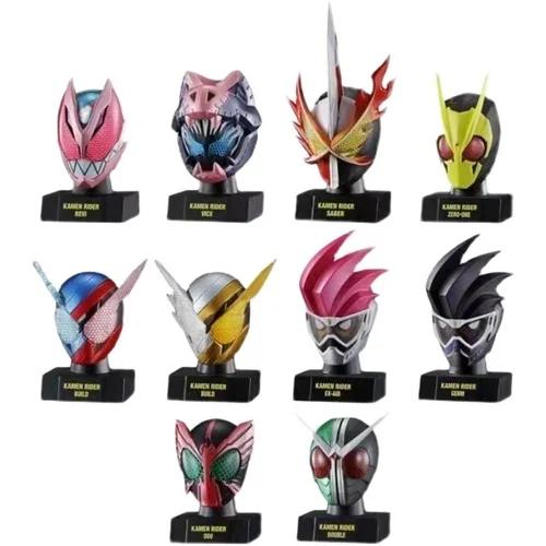 Genuine Scale Model Kamen Rider Mini Head MASK HISTORY Anime Accessories Toys Action Figure Toys