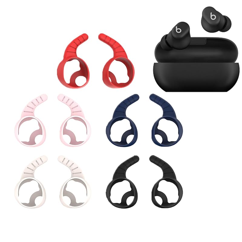 

For Beats Solo Buds for ear tip cover ear tips [NOUKAJU] Fall prevention earpiece Canal type earphones silicon material anti-slip soft fit Fall
