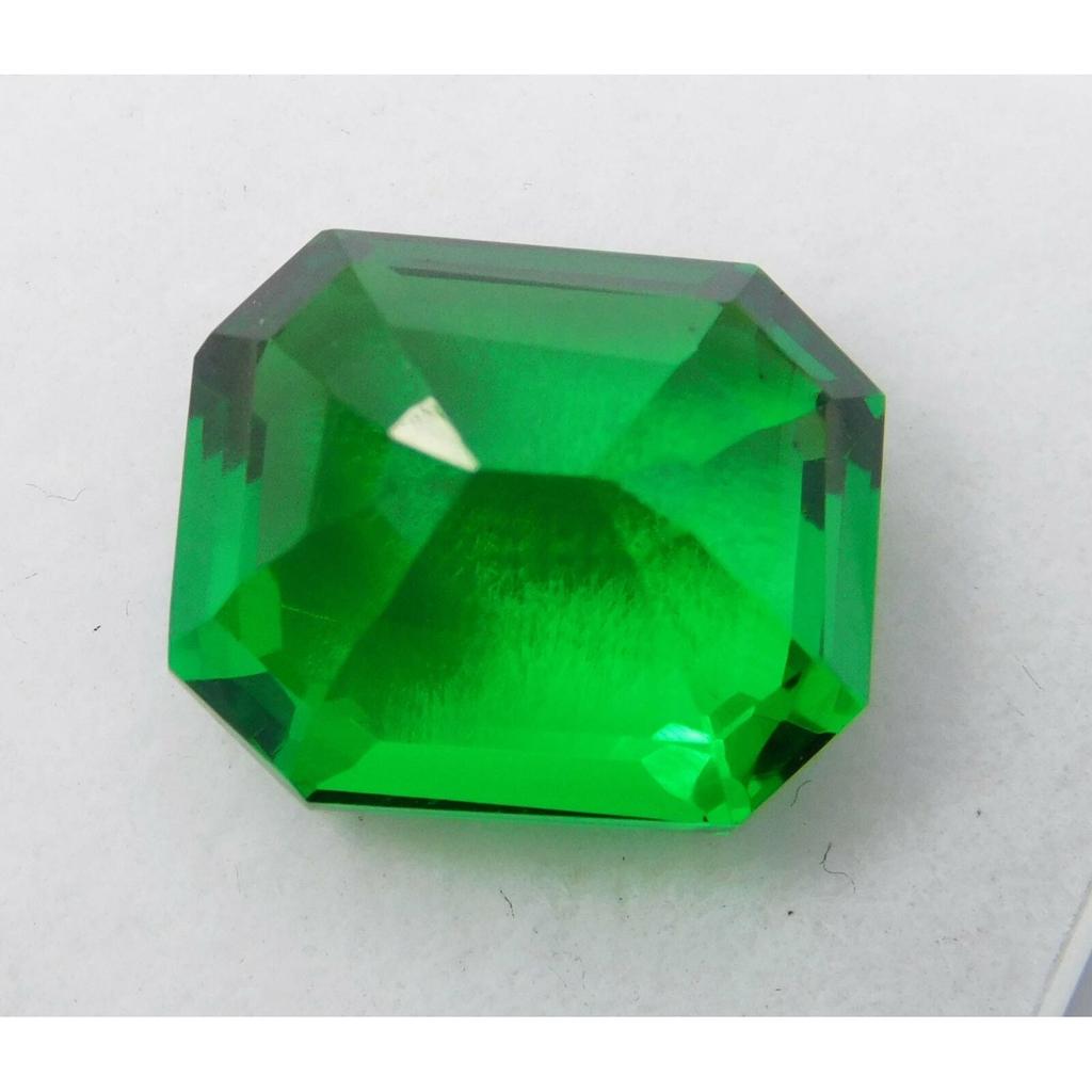 Natural Tsavorite Garnet Emerald Cut Green 10 Ct Certified Loose Gemstone 12