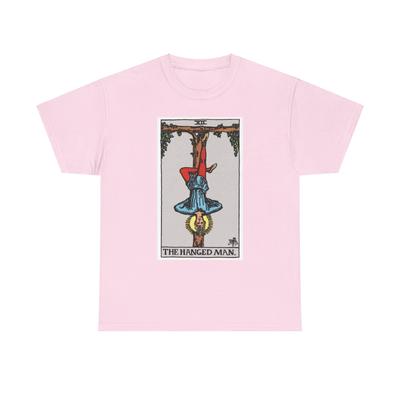 Unisex Shirt Cotton Oversize Large Size The Hanged Man (Tarot Card) T-Shirt