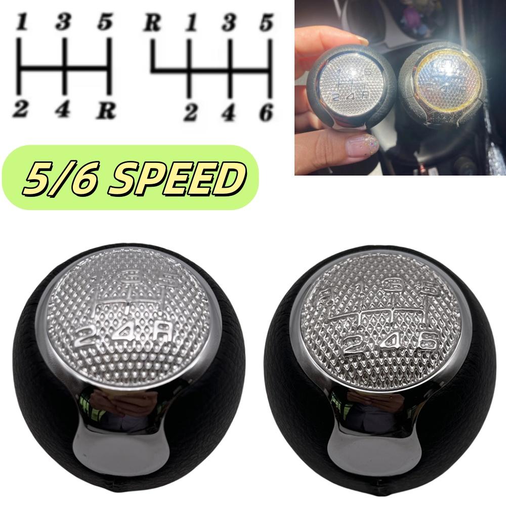 5 6 Speed Manual Car Gear Stick Shift Lever Knob leather For Alfa Romeo Mito 147/166 3.2 V6 2008-2016 Car Accessories