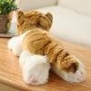 30cm High Quality Simulation Lying Cat Plush Toy Stuffed Animal Realistic Kitten Toy for Luxury Home Decoration Pet Gift