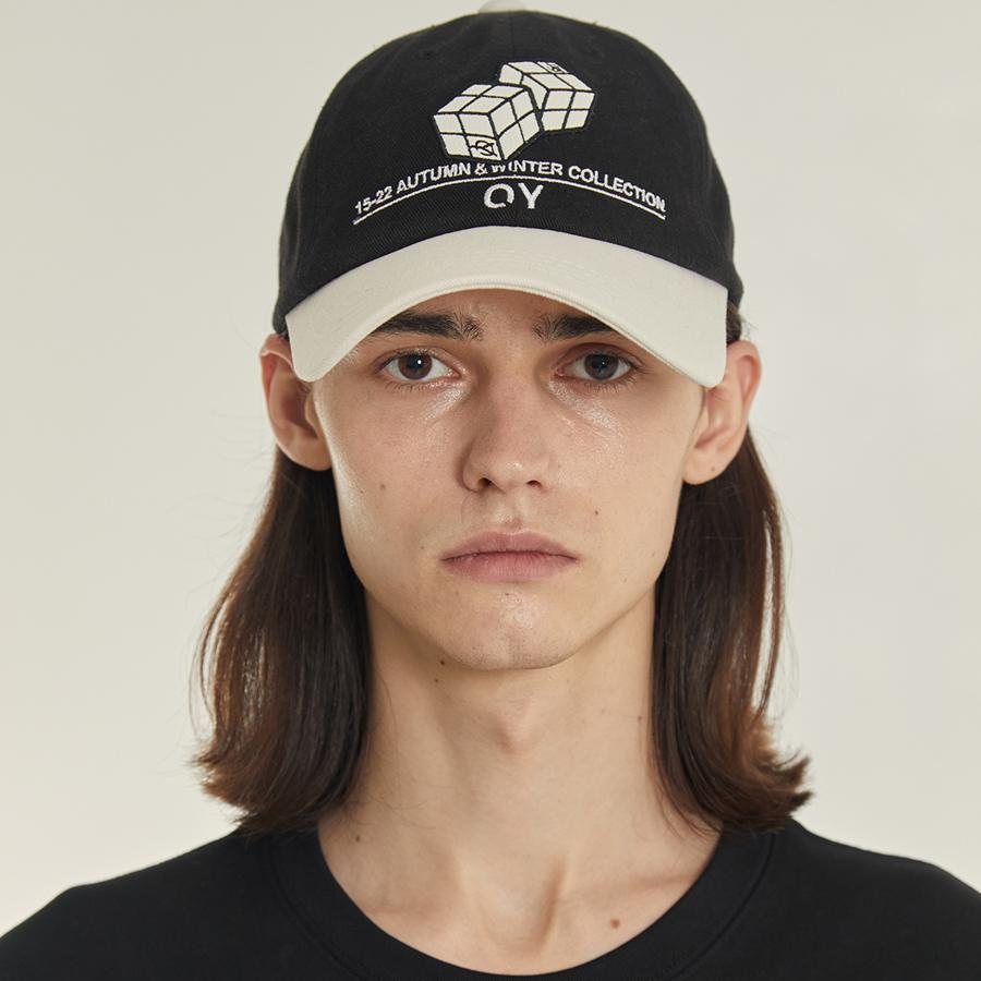 Opeunyadeu(Owai) Cube Logo Cap Black/Ivory