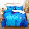 M. Pokora Single Double Quen King-Sized Dimensionsd Dimensions Beding Set Young Boys Bedrom Soft Duvet Cover Set Col 3D Printed Bed Shets Comfortable