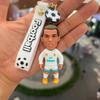 Portachiavi Immagine Stella del Calcio Decorazione Borsa Stella del Calcio Portachiavi Bambola Accessori Chiavi Auto Popolare per Uomini Regalo per Fan Prezzo all'Ingrosso