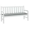 VidaXL Garden Bench Cushion Light Grey Mixed 150x50x7 Cm Fabric, Cushion, Bench Cushion, Garden Cushion, Cushion 4002553