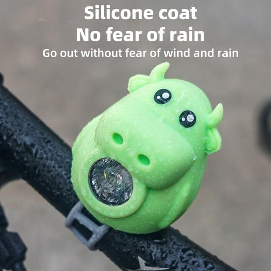 

Bicycle Calf Horn Light Waterproof Adjustable USB Rechargeable High Decibels 280 Lumens Super Bright Night Riding Road Bicycle Headlight Lamp чорний