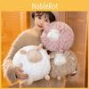 Adorable Round Plush Sheep Toy Soft Stuffed Animal Doll For Children And Girls Gifts