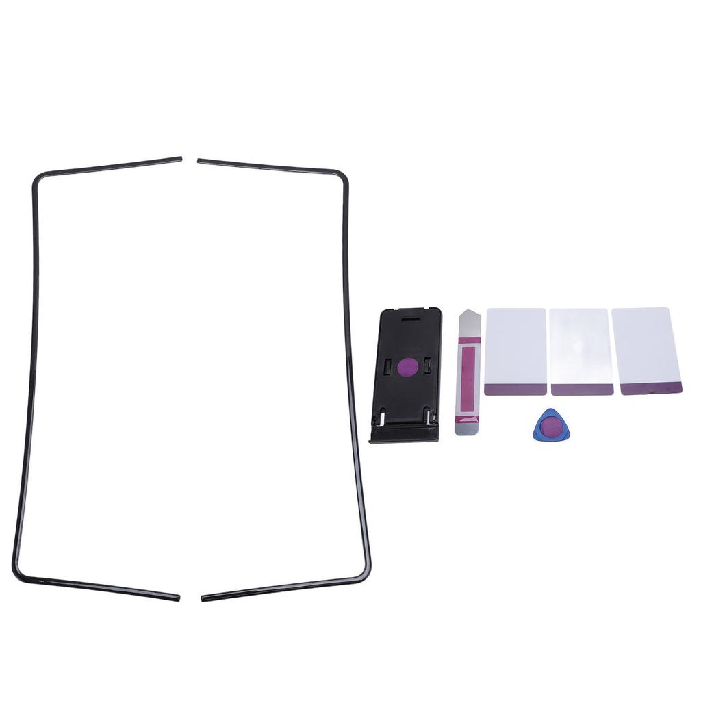 Phone Screen Frame Professional LCD Display Panel Bezel with Repair Tools Replacement for Galaxy Z Fold 3 5G F926