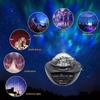 LED Water ripple Projector Sky Northern Lights USB Auto Rotating Remote Control Bluetooth Music Speaker for Bedroom KTV Party