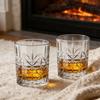 315ml/340ml Party Bars Creative Cocktail Mojito Cups Relief Glass Cups Picnic Classic Wine Glass European Style Whiskey Glass