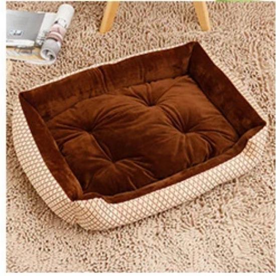 

Новые модные мягкие лежанки для собак, теплые домики для кошек для маленьких, средних и больших собак, матрасы, подушки, будки для щенков, уютное гнездышко, товары для домашних животных 60x45cm