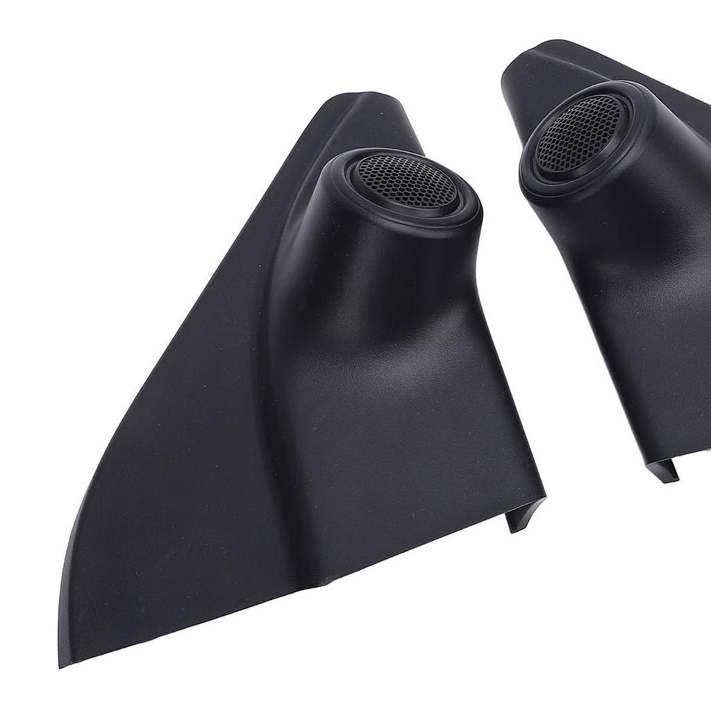 Car Door Tweeter Speaker Cover Trim Stylish Look Easy Installation Door Tweeter Cover Trim Plastic Left Right for Vehicle