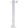 Garden Water Column 60 Cm Stainless Steel Square