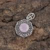Rose Chalcedony Handmade Gemstone Pendant, 925 Solid Sterling Silver Pendant Antique Jewelry, Pendant For Engagement Gift