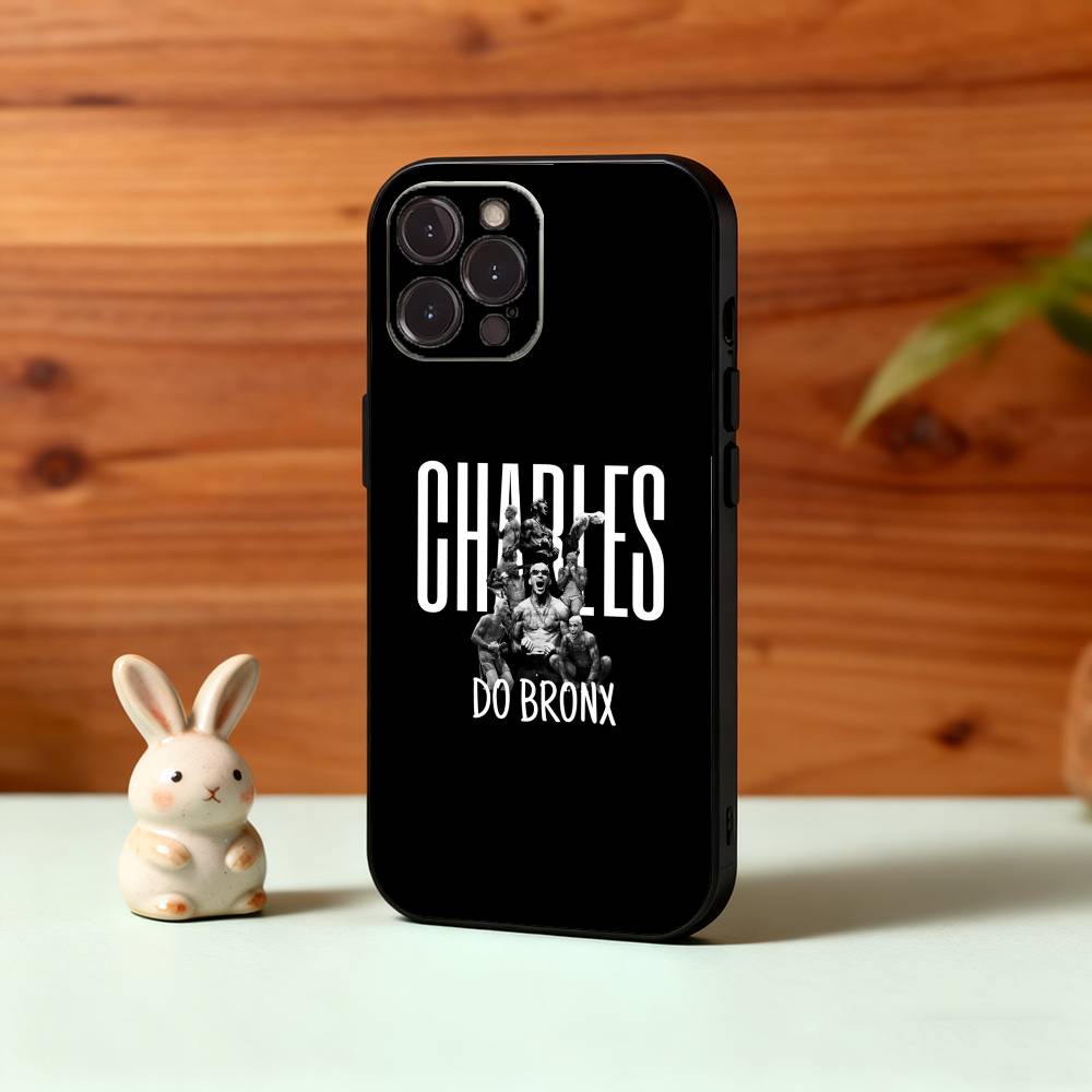 

F-Fighter C-Charles Oliveira Do Bronx Phone Case For iPhone17,16,15,14,13,12,Plus,Pro Max, 5G Others Soft Black Cover iPhone16pro