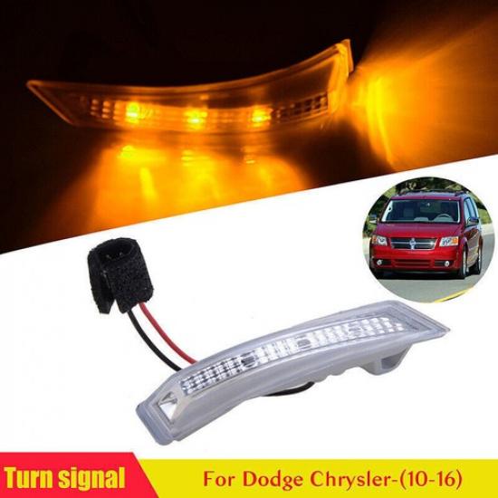 RH Side Mirror LED Turn Signal Light Left Right Side Fits Chrysler Town&Country