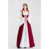 Halloween Muse Court Princess Queen Costume, Retro Royal Drama Stage Costume