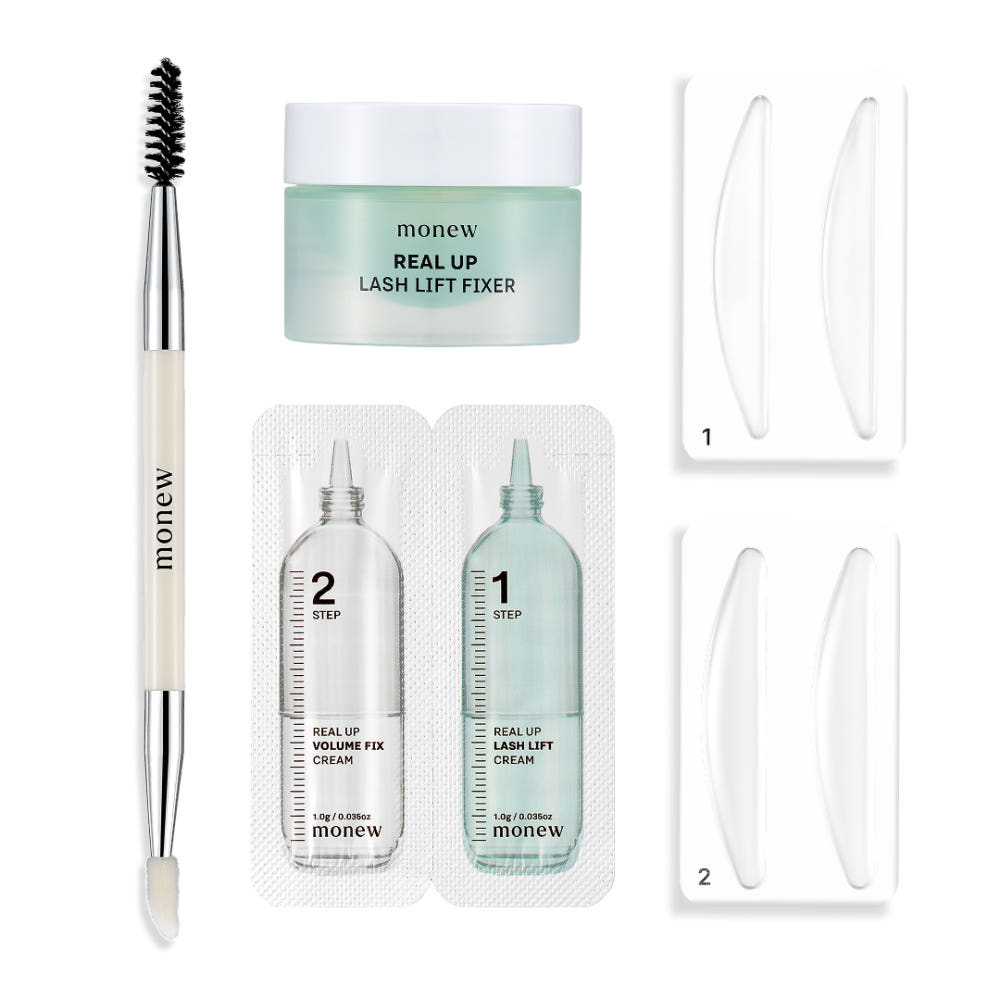monew Korean Lash Lift Kit Real Up No Glue Self Eyelash Lash Lift Perm Kit 10 Applications Set