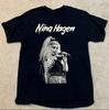 Nuova Collezione Nina Hagen Maglietta in Cotone Regalo Per Fan Dalla S alla 5XL T-shirt GC2