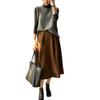 2025 Autumn/Winter Retro Women's Layered Knit Vest Top