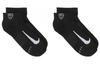 Nike Ankle Socks Men's 2 Pack Black CV2617-010