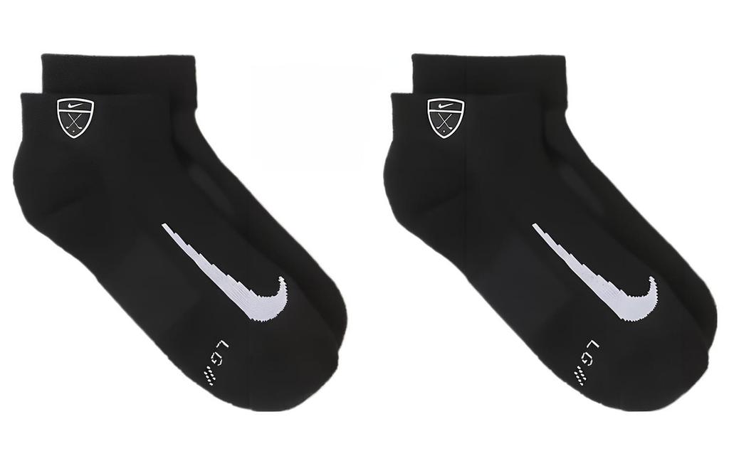 Nike Ankle Socks Men's 2 Pack Black CV2617-010