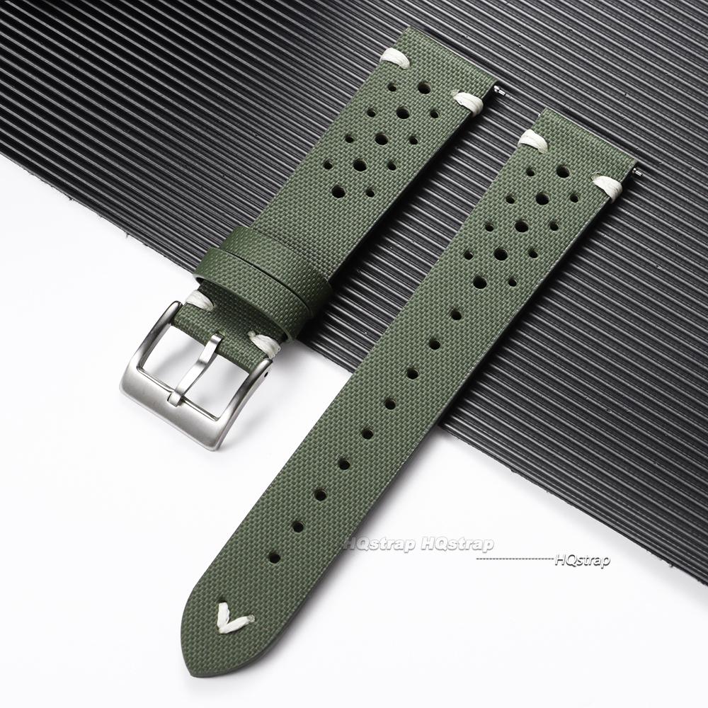 

Premium Nylon Sailcloth Watch Strap 18mm 20mm 22mm Band Quick Release Breathable Watchband for Women Men Sport Replacement Belt 18mm