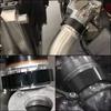 2"/2.5"/3"/3.5"/4" OD Turbo Intake Intercooler Pipe Aluminium Exhaust W System Exhaust HD V-band Clamp Assembly Anodized Clamp