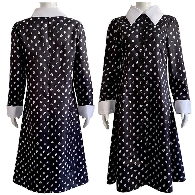 Adams Family Serves American Drama ESD Wednesday Dress Dress Cos Plenty