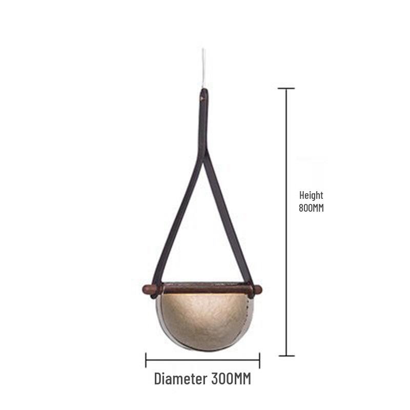 Nordic Minimalist Pendant Light: Elegant Designer Lighting for Restaurant, Bar, Bedroom, Stairwell, or Bedside
