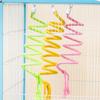 Lovebird Parrots Cage Spiral Bridge Swing Climbing Cotton Training Ladder Toy for Bird Pet Supplies