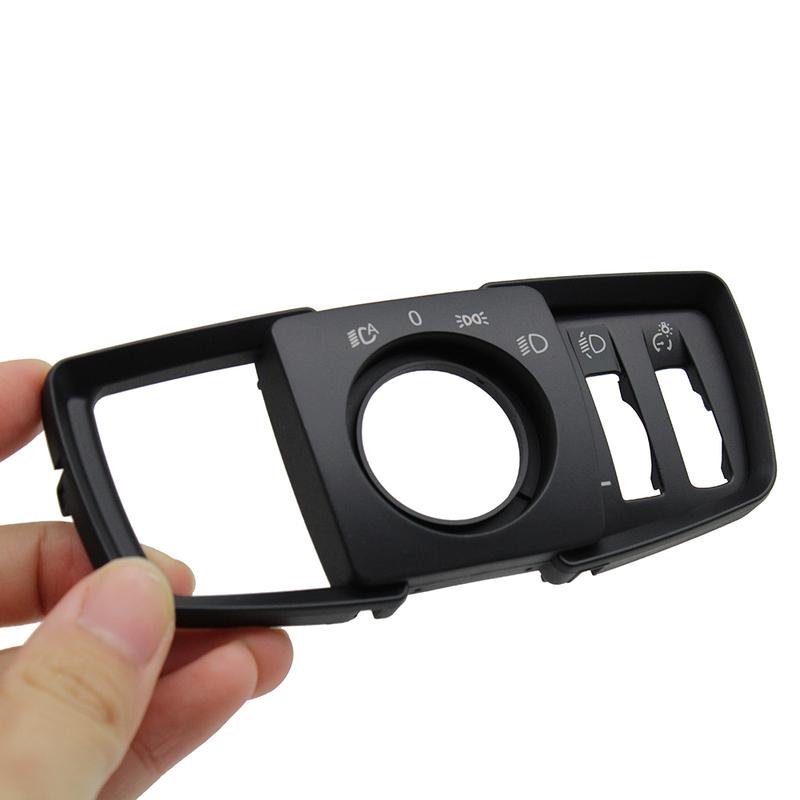Head Lamp Rotary Headlight Switch Foglight Button Cover For BMW 1 2 3 4 X1 X2 Series F21 F46 F30 F31 F34 F35 F48 F39 61319265300