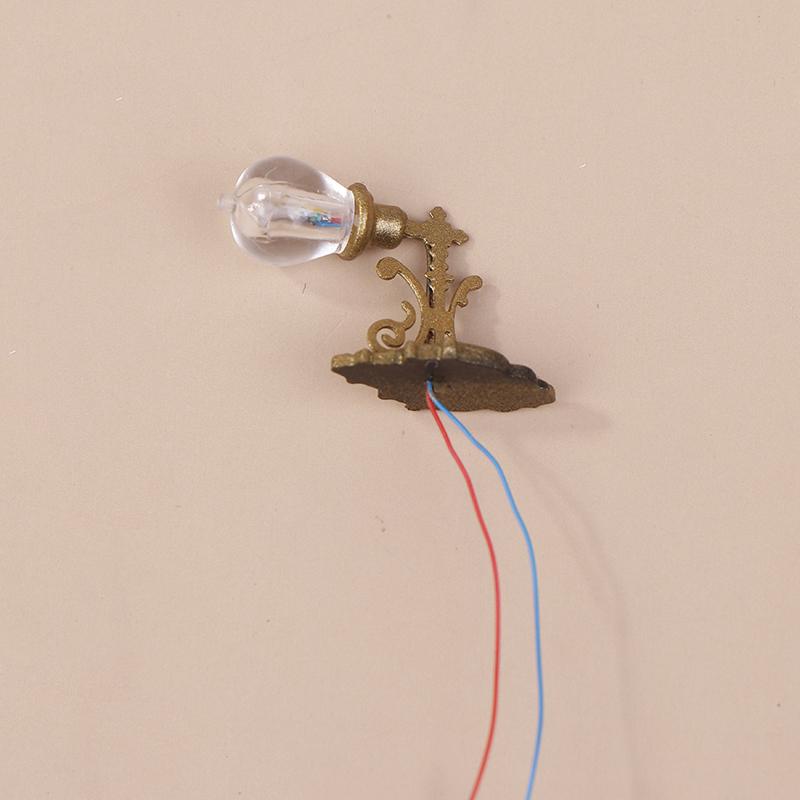 Miniatur Puppenhaus Wandlampe Licht Schreibtischlampe Mini LED Beleuchtung Heimdekoration Puppenmöbel Spielzeug Kann Hell Sein