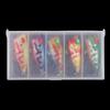 Ultra-Small Hard Bait Lead Fish Single Hook Set Five Boxes Metal Horse Mouth Three Hooks Blood Groove Sequins for Bass Trout