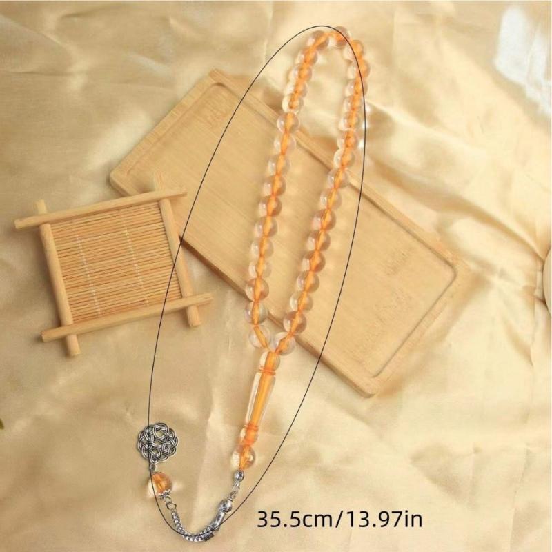 Muslims Spiritual Tasbih 33 Bead For Daily Dhikr Easy to Carry Prayer Beads Cultural Symbolism And Devotional Ceremonies
