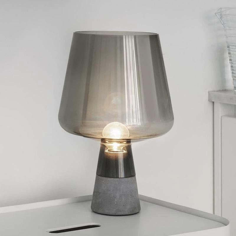 Nordic Modern Glass Table Lamp - Creative, Stylish Lighting for Living Room, Bedroom, Hotel, or Model Room